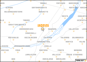 map of I Morini