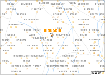 map of Imoudaïn