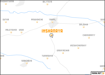 map of Imshanaya