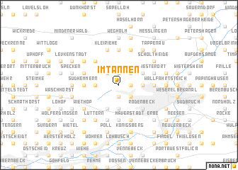 map of Im Tannen