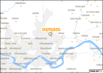 map of Imun-dong