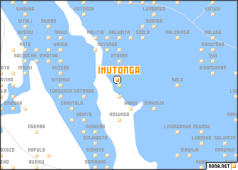 map of Imutonga