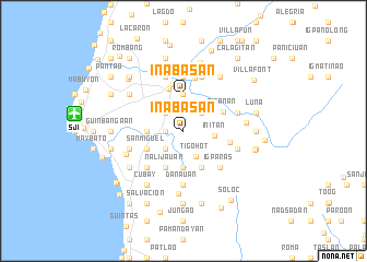 map of Inabasan