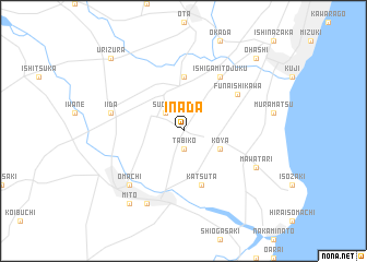 map of Inada