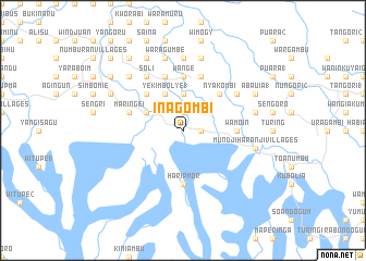 map of Inagombi
