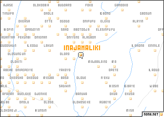 map of Inaja Maliki