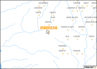 map of Inaorena