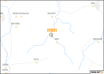 map of Inari