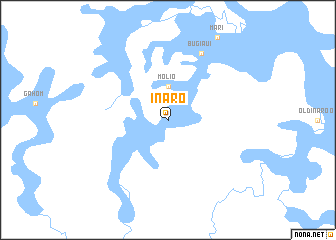 map of Inaro