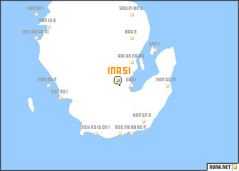 map of Inasi