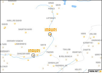 map of Inauri