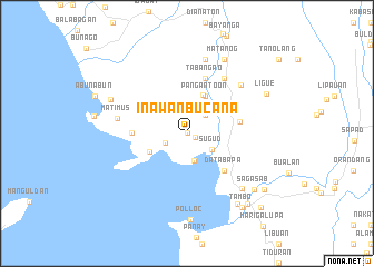 map of Inawan-Bucana