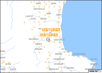 map of Inayupan