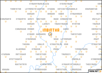 map of Inbintha