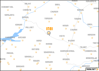 map of Inbi