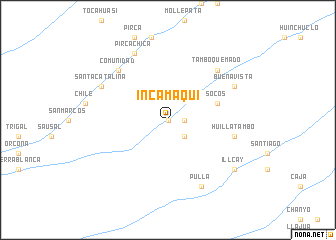 map of Incamaqui