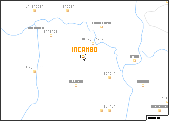 map of Incambo