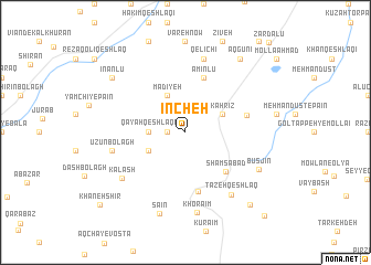 map of Īncheh