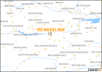 map of Inchigeelagh