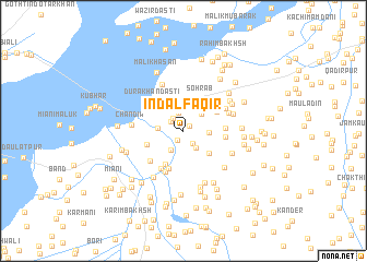 map of Indal Faqīr