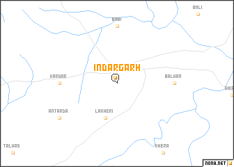 map of Indargarh