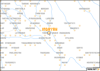 map of Indayaw