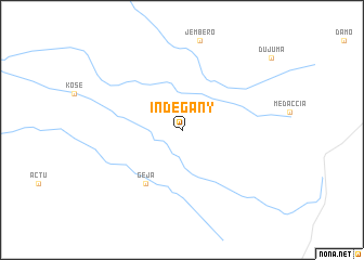 map of Indegany
