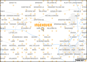 map of In de Hoven