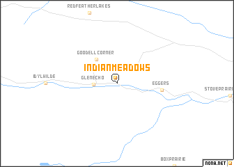 map of Indian Meadows