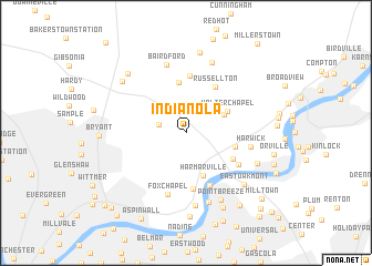 map of Indianola