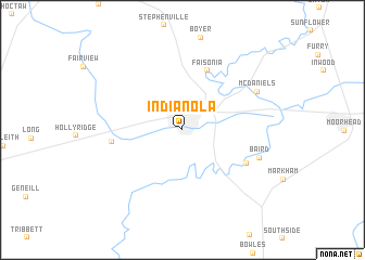 map of Indianola