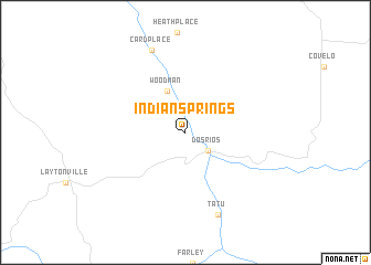 map of Indian Springs