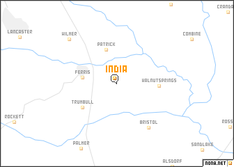 map of India