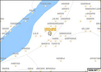 map of Indire
