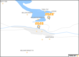 map of Indra