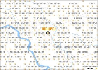 map of Indurdi