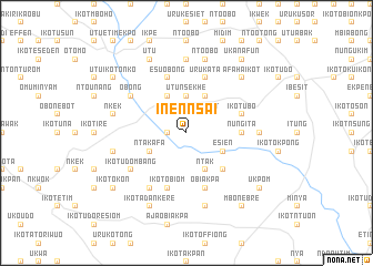 map of Inen Nsai