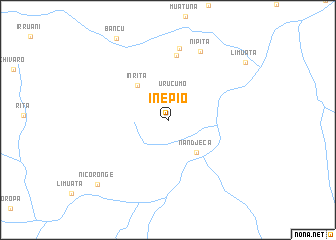 map of Inépio