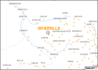 map of Infiernillo