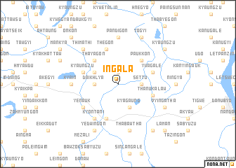 map of Ingala