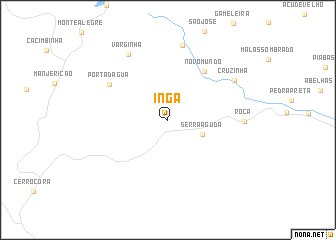 map of Inga