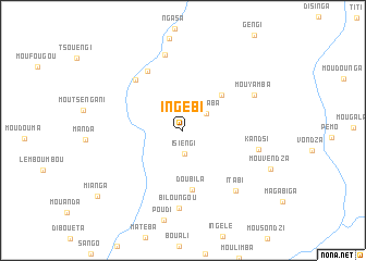 map of Ingébi