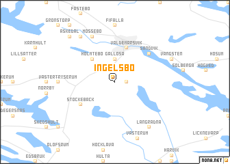 map of Ingelsbo