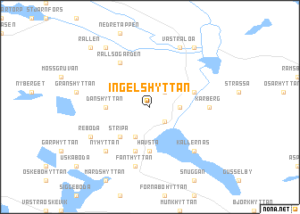 map of Ingelshyttan