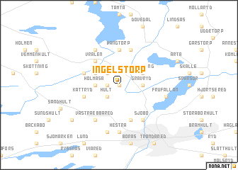 map of Ingelstorp