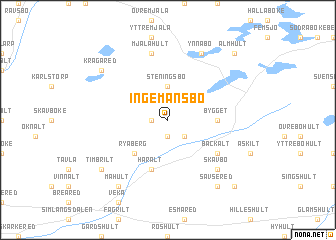 map of Ingemansbo