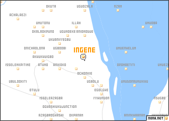 map of Ingene