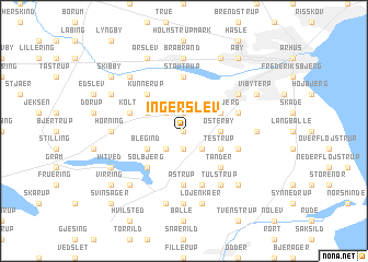 map of Ingerslev