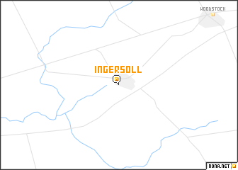 map of Ingersoll