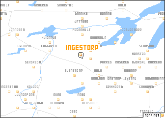map of Ingestorp
